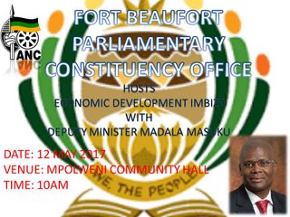 Deputy Minister in Fort Beaufort Imbizo